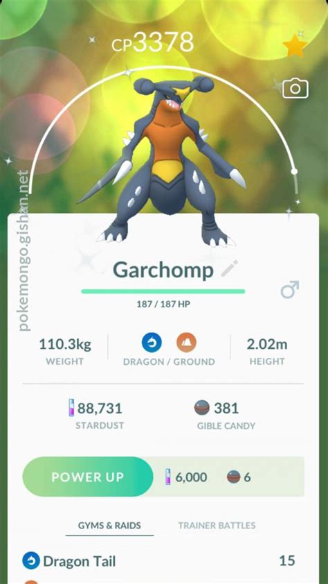 Garchomp - Pokemon Go