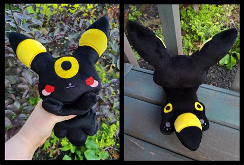 Chibi Umbreon Custom Plush Handmade by StudioFluff on DeviantArt