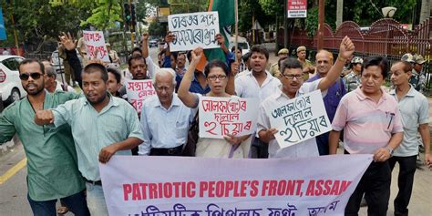 Protest Against ULFA Militants In Assam Today | HuffPost