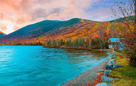 Echo Lake, New Hampshire - WorldAtlas