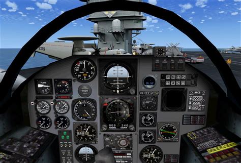 North American A-5C Vigilante Cockpit | Uçak