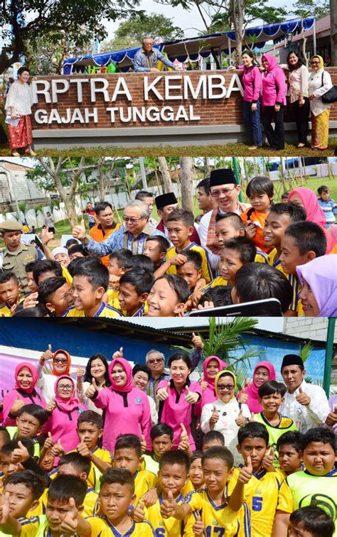 PT Gajah Tunggal Tbk Developed Children Friendly Open Public Space For ...