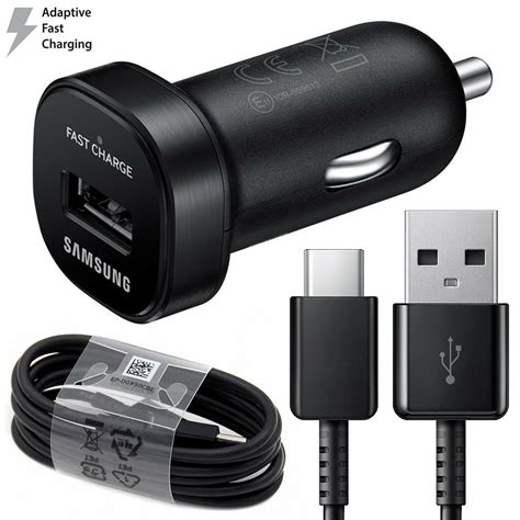 OEM Samsung Fast USB Car Charger For Galaxy S9 S9+ S8/S8 Plus + USB ...