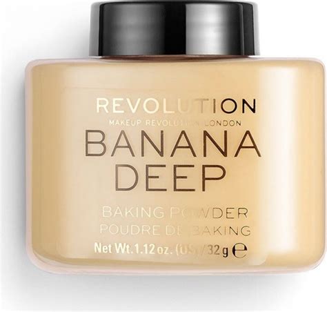 MAKEUP REVOLUTION - BANANA - LOOSE BAKING POWDER - Loose banana powder - DEEP