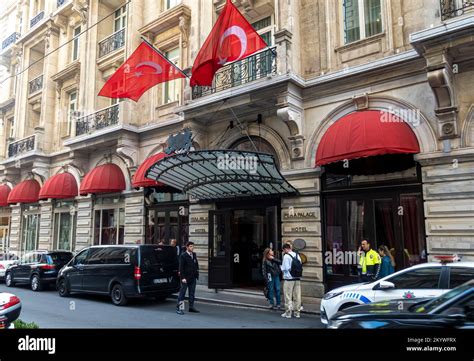 Pera Palace hotel. Istanbul Turkey Stock Photo - Alamy