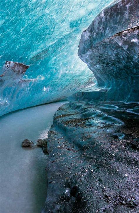 An ice tunnel inside Matanuska Glacier, Alaska | Alaska travel ...