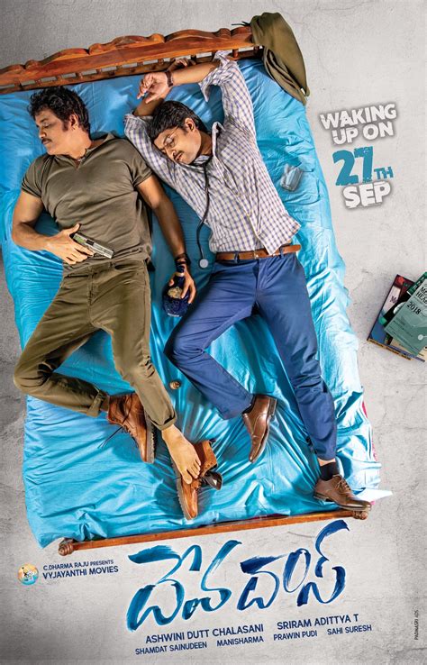 Nagarjuna Akkineni Nani DevaDas Movie First Look ULTRA HD Posters WallPapers | 25CineFrames