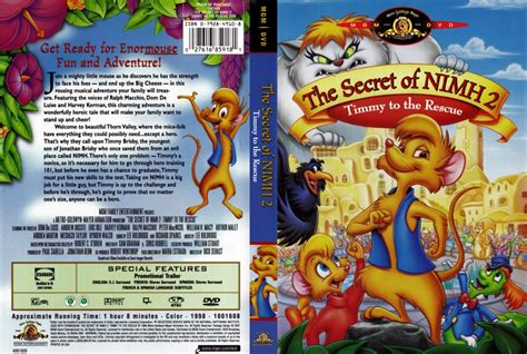 The Secret Of NIMH 2 - Movie DVD Scanned Covers - secret of nimh 2 ...