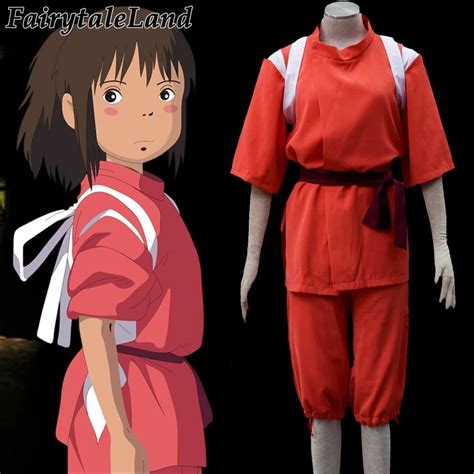 2017 Spirited Away cosplay costume Halloween costumes for adult women Ogino Chihiro cosplay ...