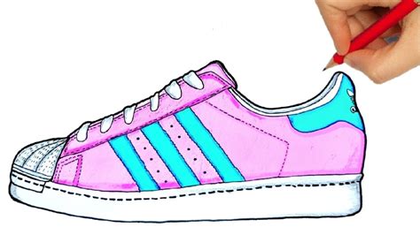 HOW TO DRAW SHOES | HOW TO DRAW ADIDAS SHOES