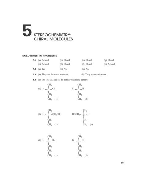 Chiral Compounds | PDF | Chirality (Chemistry) | Isomer