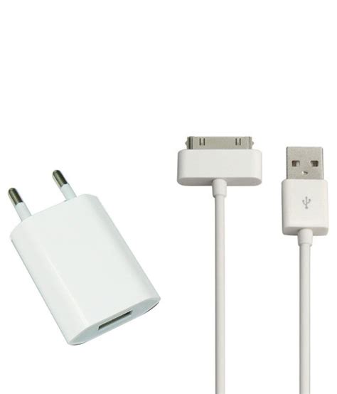 Shopsome Charger For iPhone 4S-White - Chargers Online at Low Prices ...