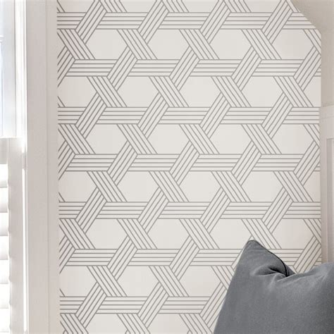 Scott Living Peel & Stick Geometric Wallpaper & Reviews | Wayfair