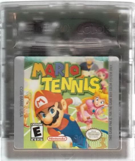 Mario Tennis cover or packaging material - MobyGames