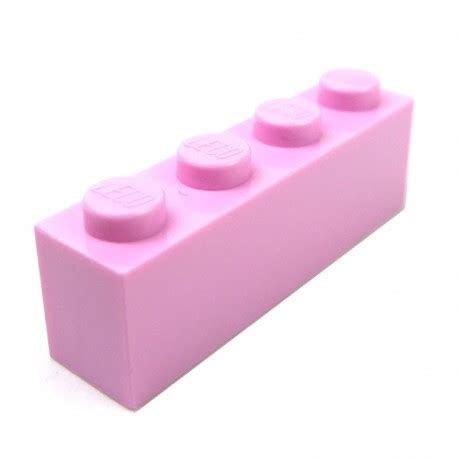 Lego Spare Parts Brick 1x4 (Bright Pink)