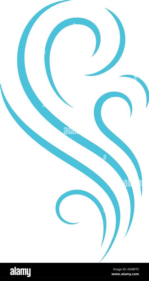 Vapour motion lines. Smoke symbol. Steam icon Stock Vector Image & Art ...