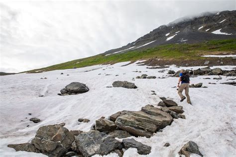 Harding Icefield Trail Snow - Earth Trekkers