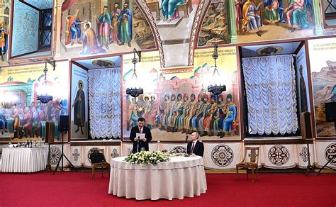 Speeches at state dinner hosted by President Vladimir Putin in honour ...