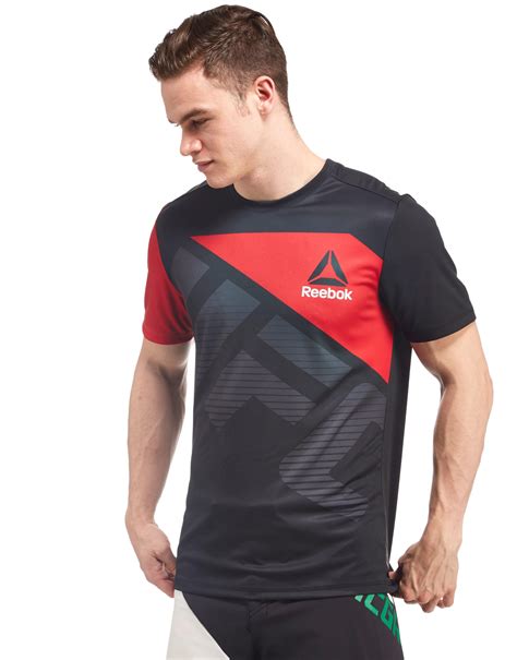 Lyst - Reebok Blank Ufc T-shirt for Men