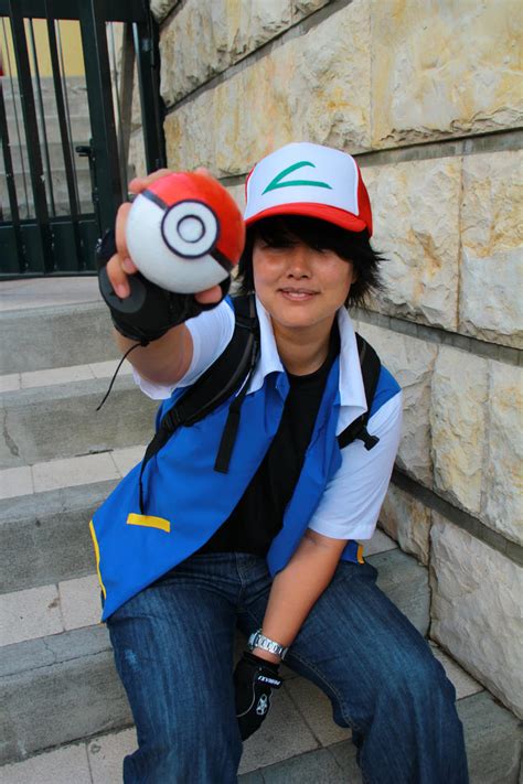 Ash Ketchum cosplay by chibi-L8 on DeviantArt