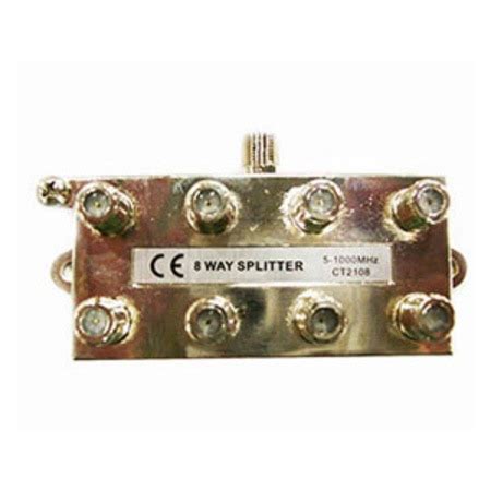 Allen Tel 8-Way Coax Splitter-1GHz CT2108 | Zoro