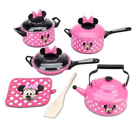 Enhanja: Minnie Mouse Cooking Play Set -- 9-Pc.