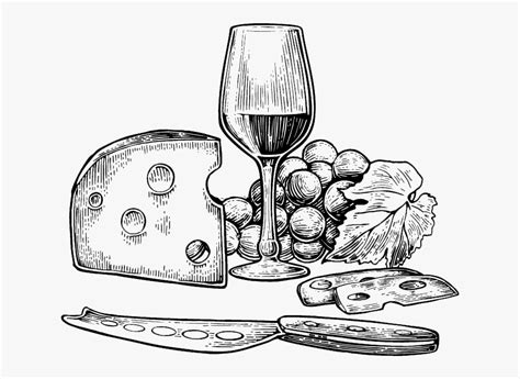 wine and cheese clipart black and white 10 free Cliparts | Download ...