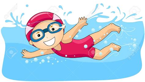 Free Clipart Child Swimming | Free Images at Clker.com - vector clip art online, royalty free ...