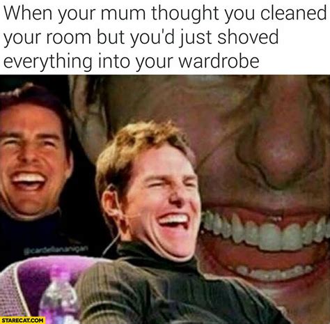 Tom Cruise Laughing Meme Template