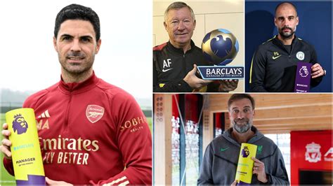 Managers with the most Premier League Manager of the Month awards