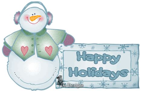 animated clipart happy holidays - Clip Art Library