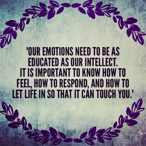 Words of Wisdom ~ Emotional Intelligence