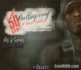 50 Cent - Bulletproof - G-Unit Edition ROM (ISO) Download for Sony ...