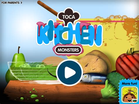 Toca Boca Kitchen monsters is een leuke gratis app voor kinderen.