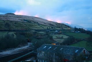 Marsden Moor Fire Apr2010_03 | There was a big moors fire ab… | Flickr