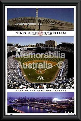 Yankee Stadium Framed Poster :: Baseball :: Sports Memorabilia :: Memorabilia Australia