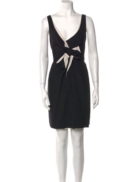 Lanvin Silk Mini Dress - Black Dresses, Clothing - LAN202865 | The RealReal