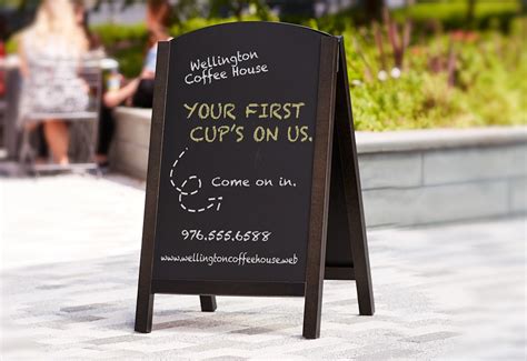 Custom Chalkboard Signs, Chalk Menu Board | VistaPrint