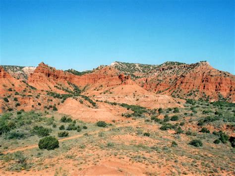 Eroded cliffs: Caprock Canyons State Park, Texas