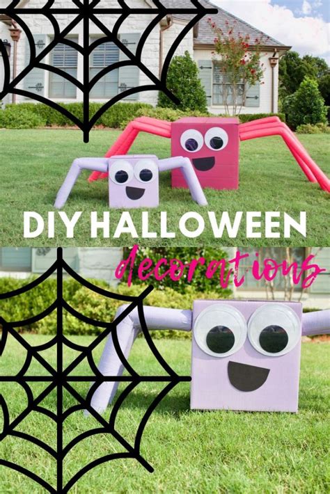 20++ Kid Friendly Outdoor Halloween Decorations - HOMYHOMEE