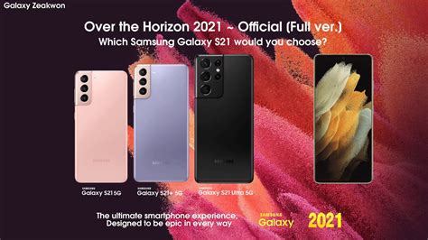 Samsung Galaxy S21 | Over the Horizon 2021 ~ Official [Full ver.] - YouTube