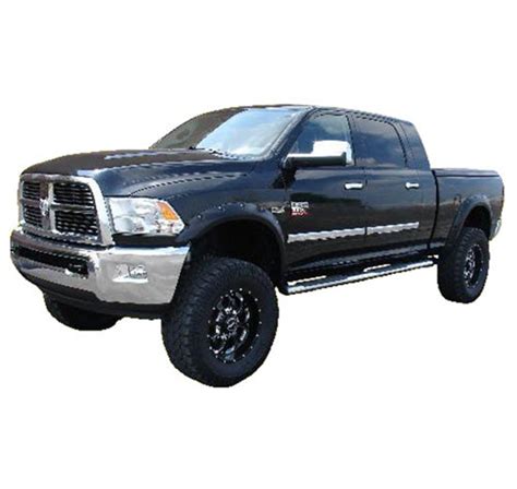 2010-2018 Dodge Ram 2500 Rivet Style Fender Flares - www.JaeEagle.com