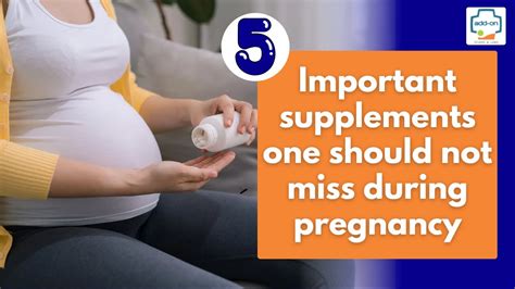 What are the Important supplements during pregnancy | add-on Scans & Labs | Dr Sunil Kumar G S ...