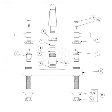 Zurn Z871G1 Parts Breakdown | ZurnProducts.com