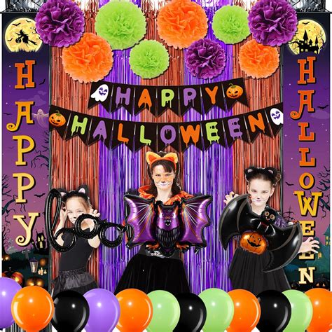 Amazon.com : Halloween Party Decorations, Halloween Birthday Party ...