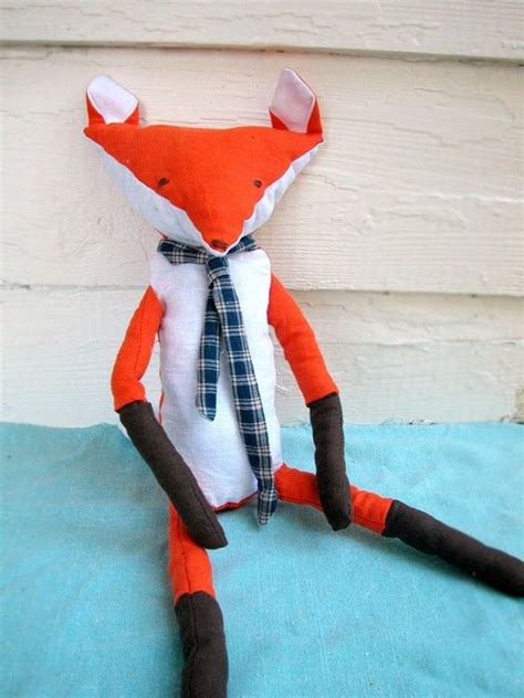 Mr Fox Plush Pattern by wilsons on Etsy, $7.00 | Plush pattern, Fox ...