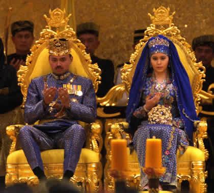 Spectacular royal wedding in Brunei | HELLO!