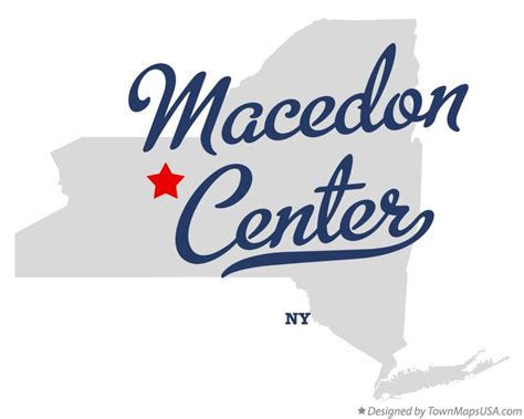 Map of Macedon Center, NY, New York