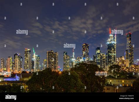 Melbourne City Skyline Stock Photo - Alamy