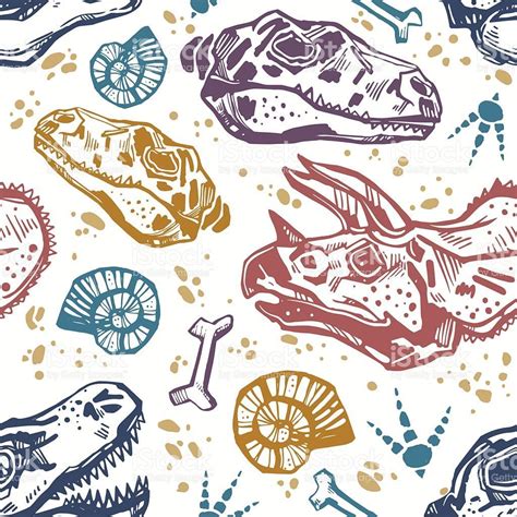 Image result for DINOSAUR BONE PRINT PATTERN | Pattern design ...